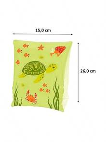 Boia de braço infantil pequena 23x15 MOR - Verde Limão - Visão 3