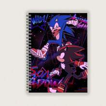 1pc Detachable Blank Notebook, A5 Horizontal, Grid Paper, English Notebook, Handbook, Random Style, Christmas Stocking Stuffer, Christmas Gift, Christmas Decoration