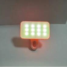 Luce LED per selfie, luce portatile LED, luce ad anello, luce di riempimento molletta-on, 3 modalità di illuminazione, lampada per selfie per telefono, luce per specchio, per telefoni cellulari e computer, trucco, videoconferenze Zoom, live streaming, vlog, selfie e videochiamate perfette, fotografia e video, regalo di Natale affascinante, decorazione per la stanza, decorazioni natalizie, luci di Natale 250mAh