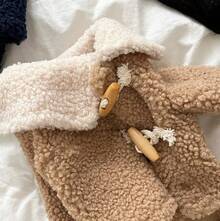 Autumn Winter Thickened Warm Dog Fleece Teddy Yorkshire Bichon Small Puppy Clothes - Khaki (099) - View 2
