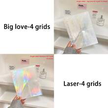 10-20张/套 A5口袋网格相册替换内页、照片套、6孔替换插页，韩式