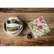 Colored Paper Cocktail Napkins, 20 Count Shabby Chic Napkins For Wedding, Dinner Tea Party Shower, Rosehip,Rosehip - 玫瑰果 - 查看 8