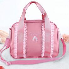 Bolso de Hombro de Ballet, Mochila, Bolso de Hombro Rosa, Bolso de Baile de Ballet para Niñas, Bolso de Mano para Niños, Bolso Deportivo con Cremallera de unHombro - Rosa - Ver 6