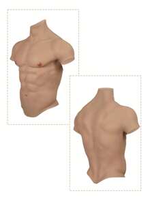 这款全新升级的高领硅胶肌肉服采用漂浮内衬设计，吸水性强，适合居家穿着、万圣节派对活动和角色扮演。 - 彩色 - 查看 4