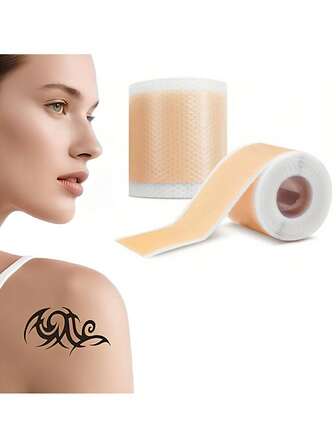 2 rollos de láminas para cicatrices que se adaptan al tono de piel, transpirables y resistentes al agua