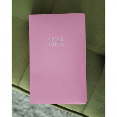 [Free Shipping] NIV, Gift And Award Bible, Leather-Look, Pink, Red Letter, Comfort Print,Single Book