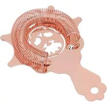 Colador de Barra, Colador de Barman Profesional Práctico Desmontable a Prueba de Herrumbre Multifunción para el Hogar para Mixólogos (Oro rosa) - Oro rosa - Ver 6