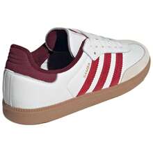 Adidas Samba OG White Better Scarlet Shadow Red Core-White Sneakers Men JI3201 - 彩色 - 查看 4