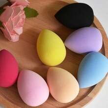 Latex-Free Makeup Sponge: Ultra-Soft Blending Tool Ideal For Foundation, Liquid, Cream & Powder – Perfect For Flawless Makeup Application On Face & Body - 米色 - 查看 4