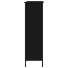 Libreria vidaXL, nera, 80x31x106 cm, materiale a base di legno - Cammello - Visualizzare 5