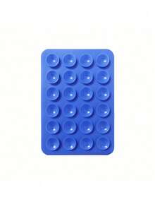 Double-Sided Silicone Phone Grip Handle, Suction Cup Phone Case Stand, Hands-Free Sticky Phone Holder, Suitable For Selfie And Video, Phone Finger Grip Stand, Wall Mounted, Car Mount, Applicable For Home, Office, Bathroom, Kitchen, Easy To Clean, No Trace, Soft Touch, Reusable Phone Accessory