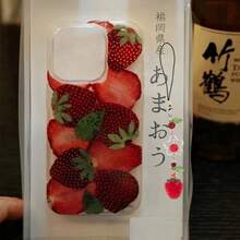 INS Korean Style Red Strawberry Cartoon Cute Phone 17 16 15 14 13 12 11 Pro XR XS X 8 Plus Y2K Cover.Accessories. - 混合顏色 - 查看 4