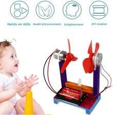 Generador de Viento para Niños, Kit de Generador de Energía, Kits Educativos de Experimentos Científicos para la Edad de los Niños - 1 - Ver 2