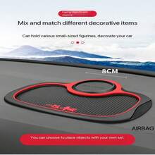 多功能汽车防滑垫，车载手机支架，防滑粘性仪表盘手机支架，硅胶仪表盘汽车垫 - 均碼 - 查看 6