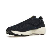Nike Air Footscape Woven 'Dark Denim' Blue Obsidian Coconut-Milk Wheat-Gold Sneakers Women HF1759-400 - 彩色 - 查看 4