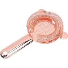 Herramienta de barra de colador de acero inoxidable 304 Barra de colador Ocktail Tipo de colador de cóctel Filtro de barra de acero inoxidable Barman Filtro de hielo Accesorios de barman(Rosa) - Rosa - Ver 9