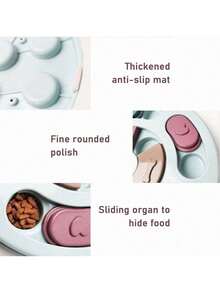 狗狗益智玩具，狗狗食物益智玩具，用于智力训练和大脑发育，狗狗零食益智玩具，狗狗益智玩具，互动狗狗游戏，宠物益智玩具，幼犬大脑刺激喂食器，狗狗零食益智喂食器，适合小型、中型和大型犬的大脑训练 - 彩色 - 查看 5