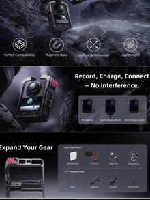 Llano For Osmo 360 Aluminum Alloy Protective Metal Cage - Black - View 9