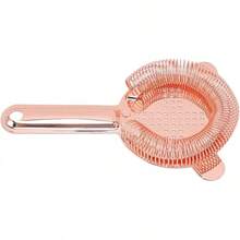 Herramienta de barra de colador de acero inoxidable 304 Barra de colador Ocktail Tipo de colador de cóctel Filtro de barra de acero inoxidable Barman Filtro de hielo Accesorios de barman(Rosa) - Rosa - Ver 5