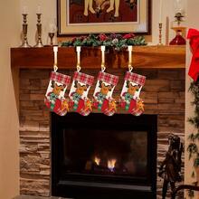 1pc Christmas Stocking Hanger, Metal Fireplace Hook, Holiday Hanging Decor, Winter Seasonal Decoration, Christmas Party Supplies, Suitable For Living Room, Bedroom, Office, Home Decor