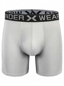 Bộ 6 quần đùi đấm bốc nam in chữ, thoáng khí, làm từ vải polyester co giãn cao cấp, thân thiện với da và thoải mái, thời trang, nhanh khô và thoáng khí, dễ thương và năng động, phù hợp cho chạy bộ, các môn thể thao dùng bóng và nhiều hoạt động khác quanh năm. - Nhiều màu - Xem 7