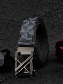 1 Stück Herren Business-Casual Gürtel, klassisches Modeaccessoire für Bürokleidung und täglichen Outfit, Sommer