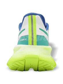 Reebok Floatzig 1 女士休闲运动坡跟鞋 - 白色/綠色 - 查看 6