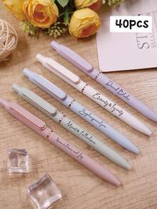 Customized Name Pen, Personalized Teacher Pen, Back To School Supplies, Customized Ballpoint Pen, Customizable Writing Pen, Suitable For Birthday Gift, Teacher's Day Gift, Anniversary Gift, Graduation Gift, Back To School Gift, Available In Multiple Colors, For Children, School, Students, Friends, Men, Women, Family, Business, Work, Office - Style a - View 47