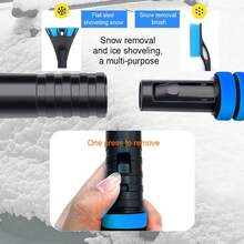 New Year Winter Car Snow Brush And Ice Scraper, Multifunctional ABS Windshield Snow Shovel, Detachable Deicing Tool For Vehicle And Home Window Cleaning