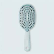 1pc Self-Cleaning Cushion Massage Comb - Ergonomic Handle, Gently Detangles Regular Hair, Increases Volume And Shine, Ideal For Home Use, Hair Care Tool, Fashionable Design, Durable Plastic Material, Bone Comb, Coral Color Ladies Comb, Volumizing Hair Brush, Foldable Hair Brush, Women's Comb, Large Comb, High-Top Comb, Women's Comb - Multicolor - View 12
