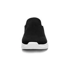 Tenis sin Talon para Caminar Mujer Zapatos Mules para Dama - Negro - Ver 9