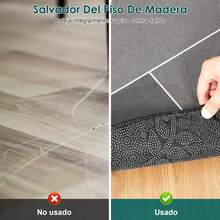 GMK Tapete Silla Oficina, Rectangular Tapete para Silla de Piso Duro, Fácil de Limpiar Alfombra Gamer para Oficina y Hogar 55 x 39 Pulgadas - 1 - Ver 4