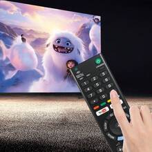 适用于 BRAVIA 4K 智能电视 RMT-TX300P 系列的通用遥控器 - 黑色 - 查看 5