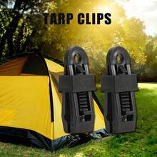 8件套可伸缩伞绳帐篷固定带，棘轮带小号迷你绳索凸轮锁帐篷天篷固定带，可调节户外防风紧固器张紧器吊架