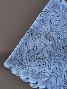 5pcs/Pack Women's Multicolor Lace Tummy Control Low Waist Sexy Lace Panties - Multicolor - View 4