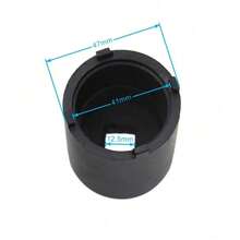 1 pieza, tuerca de la placa ondulada del eje del grifo, herramienta de desmontaje de embrague, herramienta de extracción de cuatro garras para motocicletas CG125 GN125, 41 mm - Color negro - Ver 3
