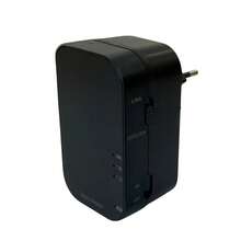 Mini Nobreak 9V-12V QNB02P 2500 mAh Qualitronix - Preto - Visão 2