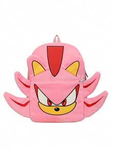 Backpack Cartoon Children's Schoolbag, Large Capacity, Adjustable Shoulder Straps, Student Casual Leather Bag - Multicolor - View 3