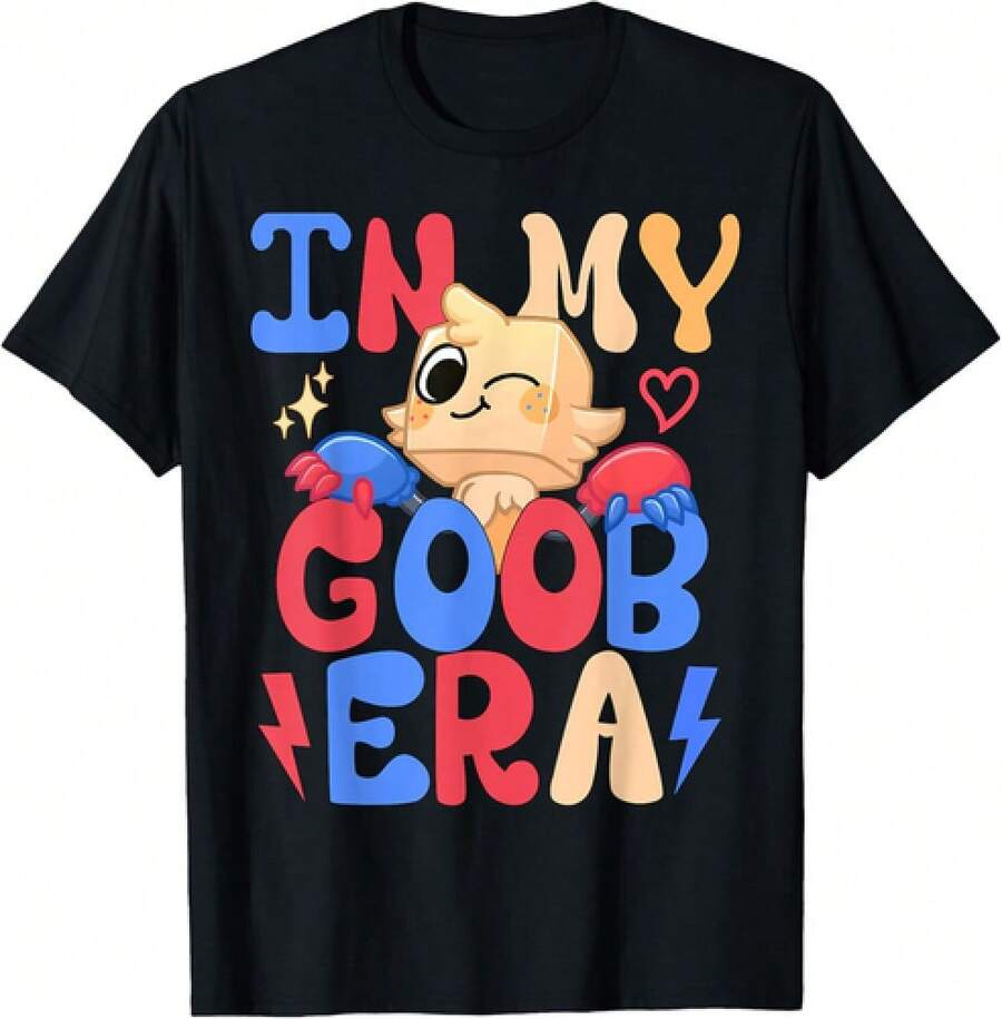 Dandy's World Characters Kids In My GOOB Era Dandy's World T-Shirt - màu đen - Xem 1