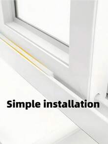 一套易于安装的防风静音窗户密封条 - 采用耐用材料制成，防风静音，适用于寒冷和炎热天气，防风密封 | 时尚灰色设计 | 耐用塑料钢窗户密封条，防风静音隔热条 - 淺灰色 - 查看 9