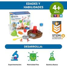 Learning Resources Fizzy, 13 Piezas, Mayores de 4 años, Laboratorio de Ciencias Preescolar, Kits de Ciencia para Niños, Experimentos Científicos para Niños - 1 - Ver 5
