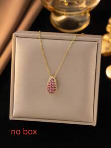 1pc Silver Ball Bead INS Style Fashionable Versatile Necklace (OPP Bag Packaging) - Silver - View 8