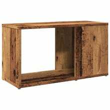 Mobile porta TV vidaXL in legno antico, 60x24x32 cm, legno composito - Cammello - Visualizzare 7