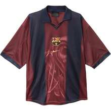 Nike FC Barcelona X Cactus Jack Retro 2000/01 Home Skeleton Jersey 'Red/Blue' Tops Men - Multicolor - View 2