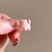 Kitten Ear Cuff Personality Ear Clip - 貓咪耳骨夾(白色) - 查看 7