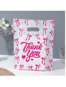 50 piezas Bolsas de regalo de agradecimiento, bolsas de compras minoristas, bolsas de compras reutilizables, bolsas de recuerdos de boda, bolsas de regalo para días festivos, bolsas de embal - Multicolor - Ver 3