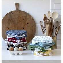 Ritz 100% Terry Cotton, Highly Absorbent Dish Cloth Set, 12" x 12", 6-Pack, Black(Dew Paquete de 3 toallas de cocina) - Multicolor - Ver 10