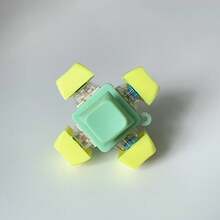 1pc Keyboard Clicker Stress-Relieving Toy Cube Mechanical Key Button Stress-Relieving Adult Gift, Fingertip Toy, Teen Creative Toy > Teen Stress-Relieving Toy Daily Entertainment Mini-Game Relieve Stress Through Time, Give Friends Stress-Relieving Gift, Back-To-School Season Gift With Keychain (Color And Style Random). - Multicolor - View 11