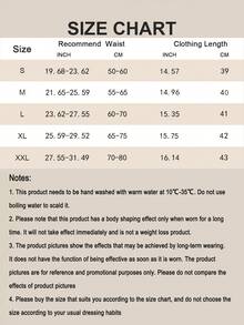 1条高腰无缝丁字裤收腹提臀塑形内裤女士塑身提臀收腹提臀内裤束腰塑形裤平腹塑形裤 - 棕色 - 查看 9