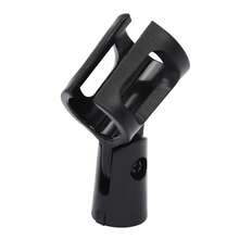 Rainaut Set Of 4Pack ABS Black Universal Microphone Clip Holder With 4 Screw Adapter Suitable, 180° Angle Adjusable For Handheld Microphones For  For Use With Most Wired And Wireless Microphones With A Handle Diameter Of 1.2-1.8 Inches,Black - màu đen - Xem 5